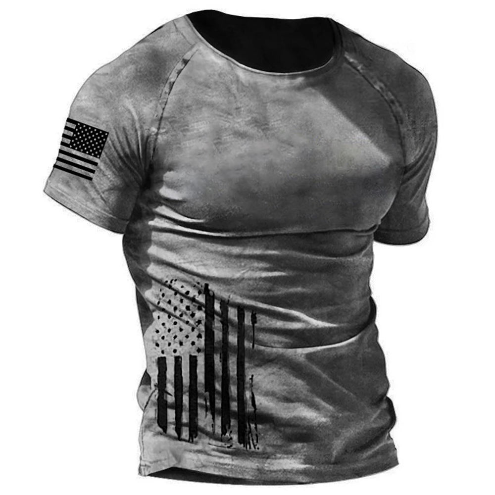 Men Vintage Motorcycle T Shirt 3d Print Casual Short Sleeve Loose Oversized Tshirts For Men Sweatshirt Men's Top Clothing Camise - Live Store 4U