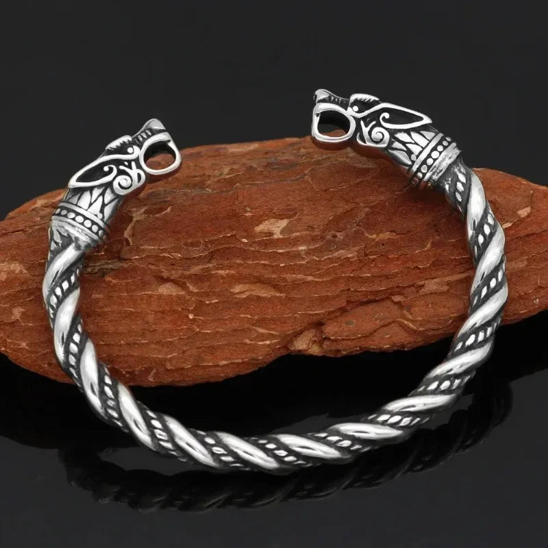 2024 New Simple Twisted Stainless Steel Open Bangles for Men Women Delicate Silver Color Cuff Bracelet Fashion Party Jewelry - Live Store 4U