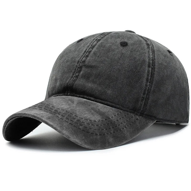 Bare Board Washed Baseball Cap Outdoor Naked Travel Sunshade Hat Women's Tide Hat