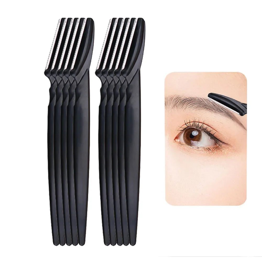 Makeup Tools Eyebrow Trimmer Knives Portable Face Razor Hair Remover Cutter Brow Epilation Hair Removal Eye  Shaver Blades