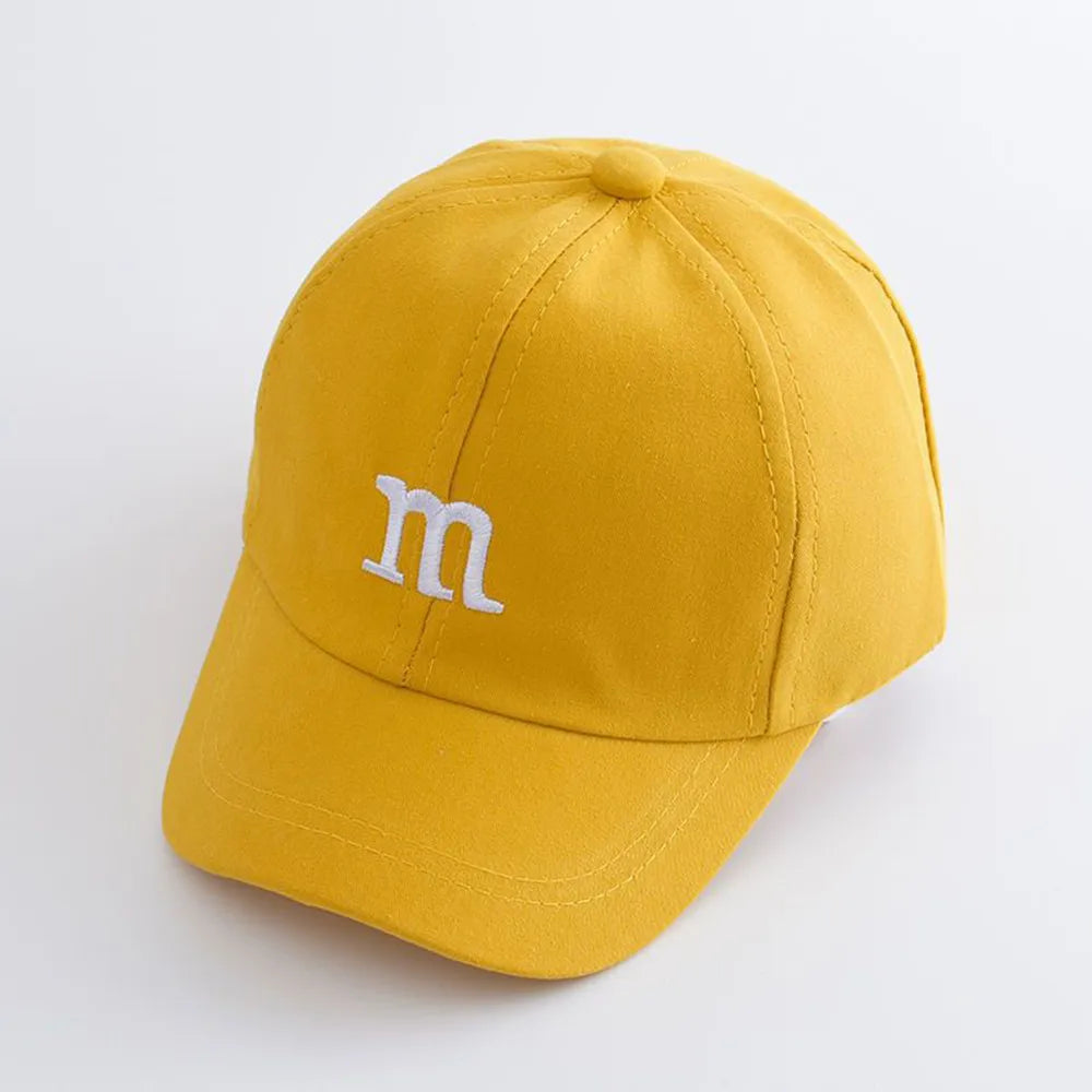Children's Thin Visor Cap Handsome Letter Baseball Cap Outdoor Sun Hat
