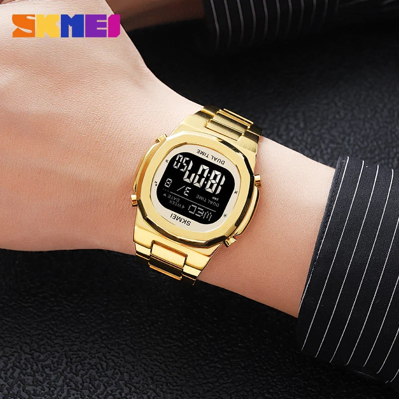 SKMEI 2004 Sports Digital Watch for Men Luxury Electronic Alarm Clock Calendar Waterproof Mens Wristwatches 2036 reloj hombre