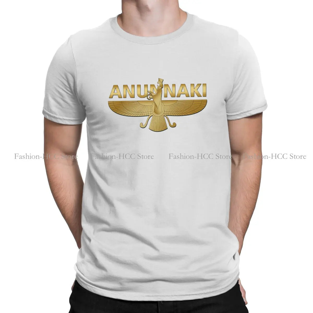 Mesopotamian God ANUNNAKI Round Collar TShirt Ancient Egypt Egyptian Original Polyester T Shirt Man's Tops Individuality