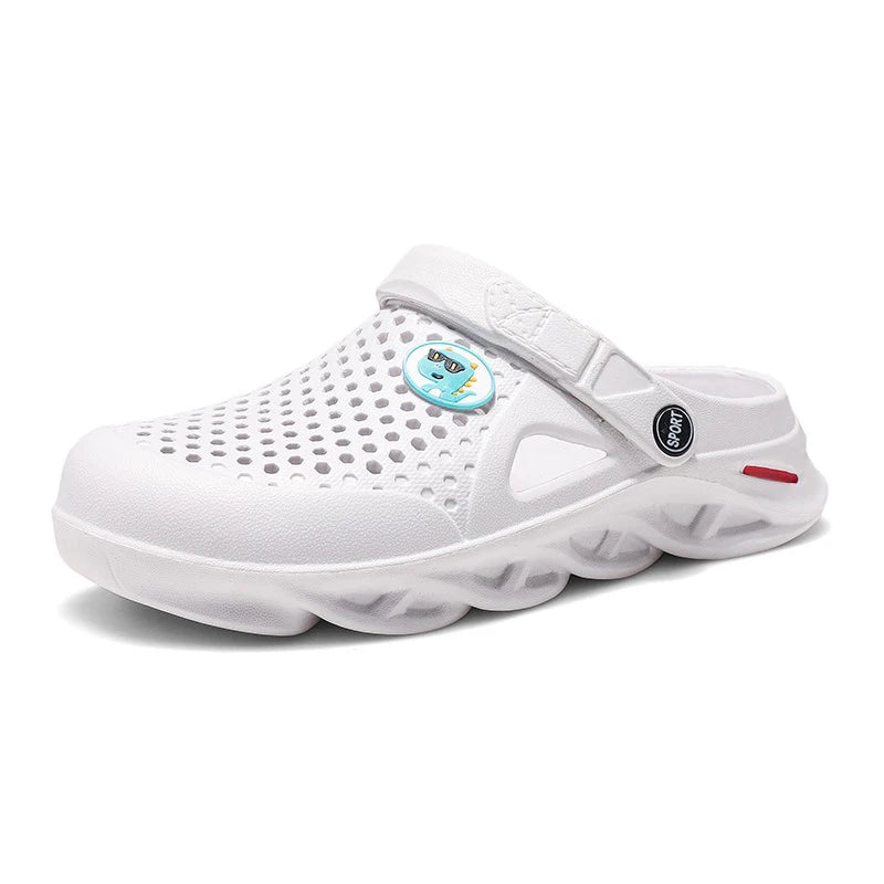 Men's Beach Sandals Summer Outdoor Platform Casual Shoes Fashion Sneakers Breathable Shoes Slippers Slippers Large Size 38-47