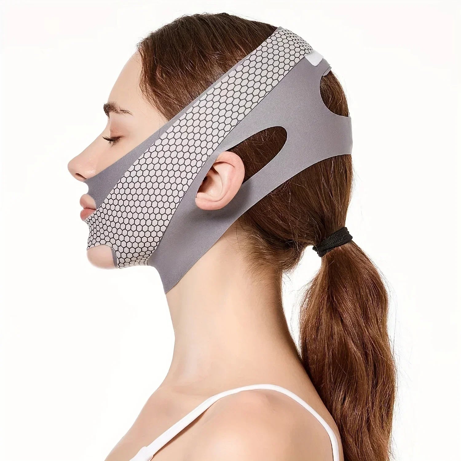Face Slimming Bandage V Line Face Shaper Double Chin Reducer Face Lifting Belt Anti Wrinkle Facial Massager Women Skin Care Tool