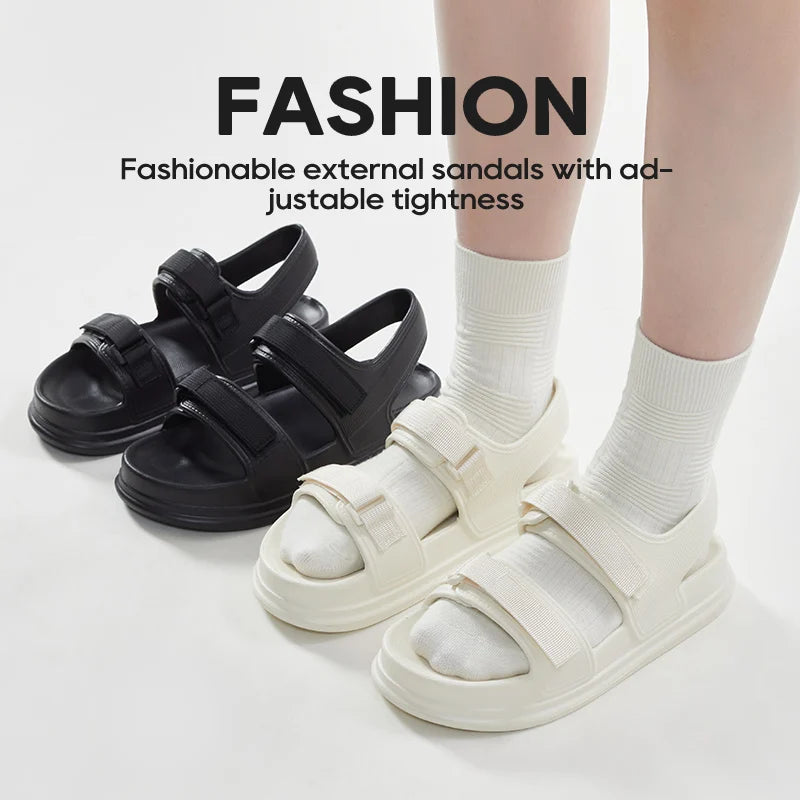 UTUNE Women's Patch Sandals Summer official-website Shoes Beach Outside EVA Slides Soft Thick Sole Non-slip slide sandal man