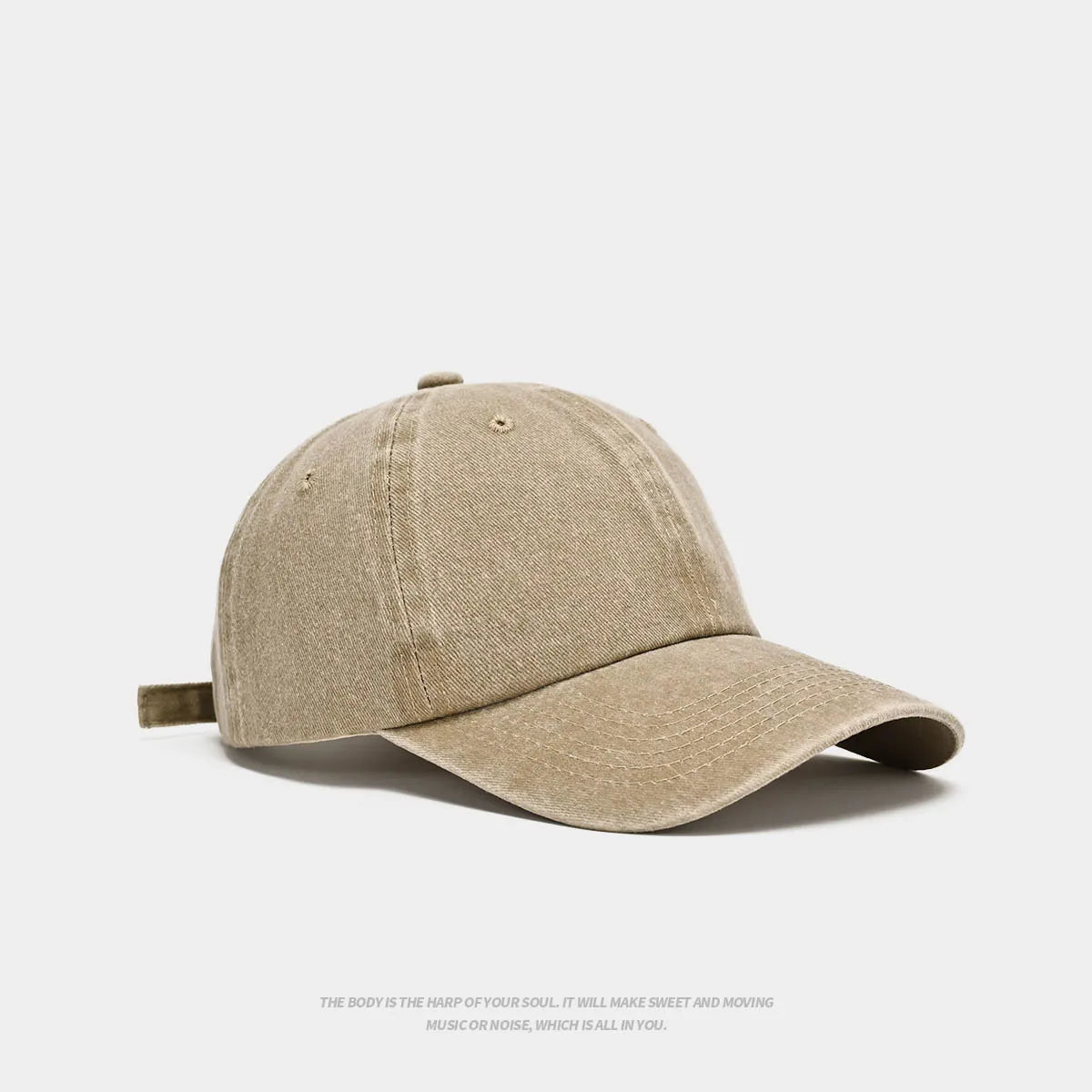 Baseball Cap Washed Cotton Men Women Snapback Hat Vintage Hip Hop Caps Solid Color Dad Hat Bone Casquette Outdoor Casual Sport