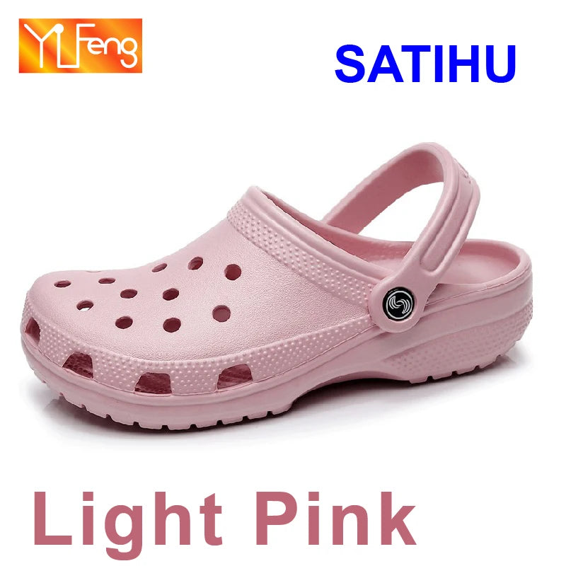 SATIHU Sandals Clog Lover Couples Parents And Children Family Summer Brook  Beach Walking Popular Fashion Slippers Light Shoes