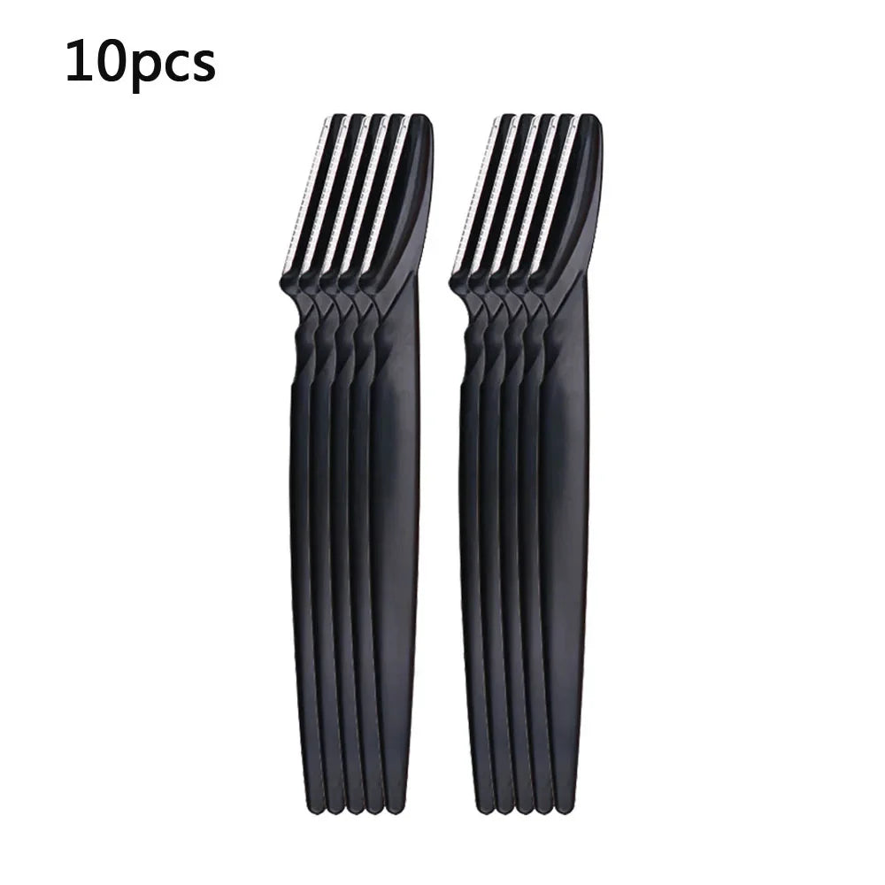 Makeup Tools Eyebrow Trimmer Knives Portable Face Razor Hair Remover Cutter Brow Epilation Hair Removal Eye  Shaver Blades