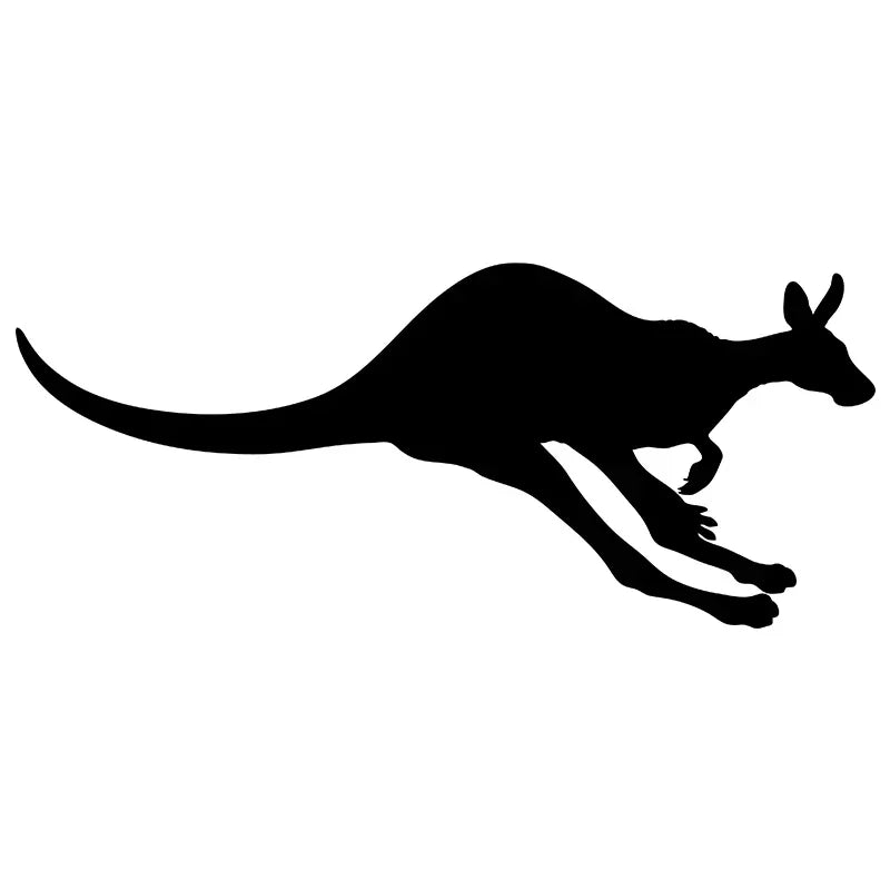 BLKUOPAR For Kangaroo Car Stickers Waterproof Fashionable Decals Personality Occlusion Scratch Motorcycle Surfboard Decor