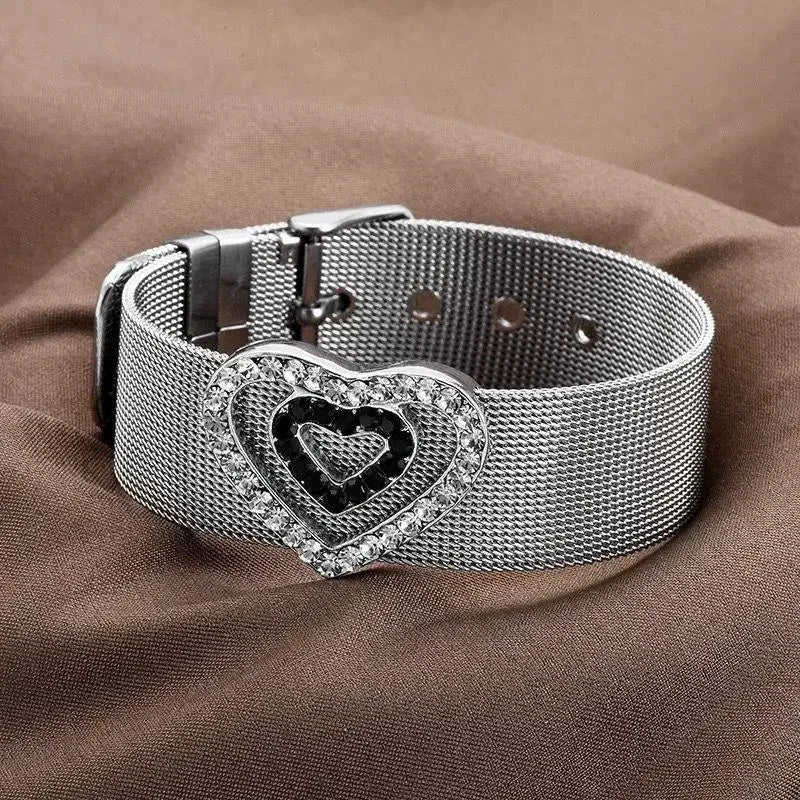Punk Hip Hop Rock PU Leather Bracelet Unisex Trendy Chain Skull Pentagram Rivet Bracelet Party Jewelry Accessories - Live Store 4U