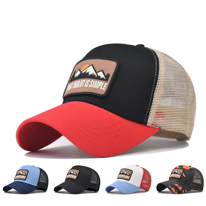 Personalized Embroidery Baseball Caps for Men Women Male Sport Visors Snapback Cap Sun Hat Gorras Hombre Designer Trucker Hat