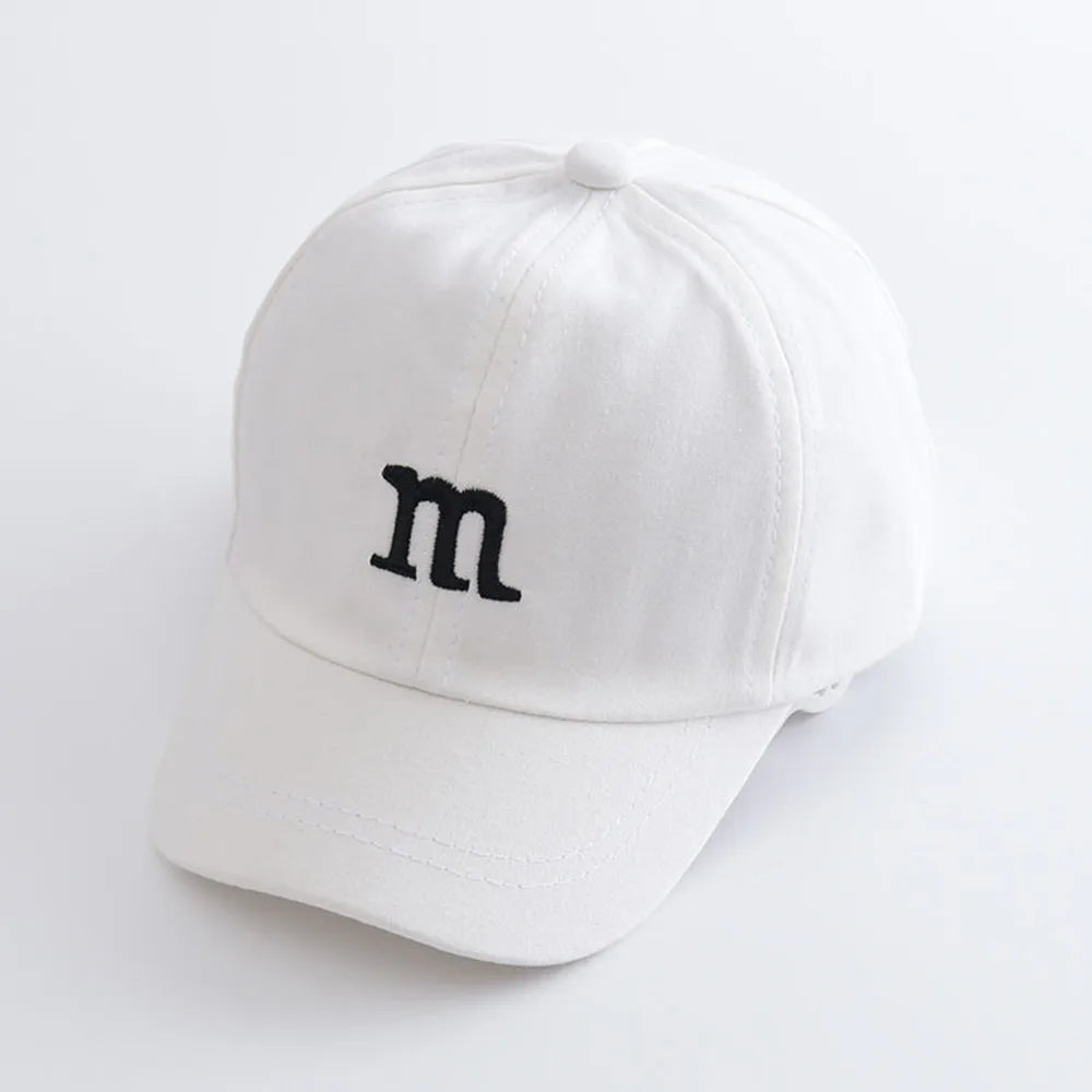 Children's Thin Visor Cap Handsome Letter Baseball Cap Outdoor Sun Hat