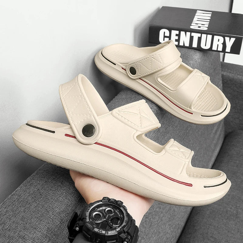 Nwe Summer Sandals Shoes for Men Women Sandals Casual Lightwheit Soft Male Shoes Aqua Beach Shoes Sneakers Women