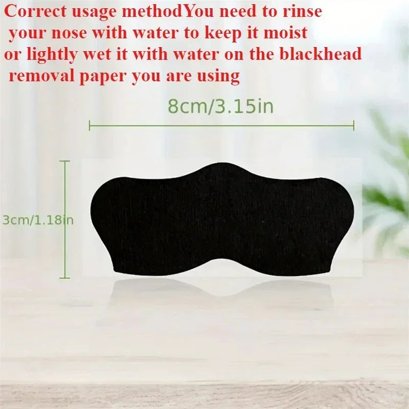 Deep Cleansing Pore Shrinking Stickers | Effective Blackhead Remover for Nose & Face | Skin Care Patch for Clearer Skin
