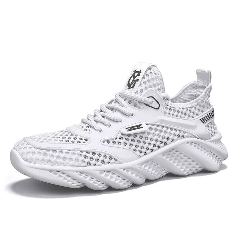 Fashion Men's Sneakers Lightweight Running Shoes 2025 Summer Mesh Brand Sneakers Breathable Casual Shoe Comfortable Men's Tennis