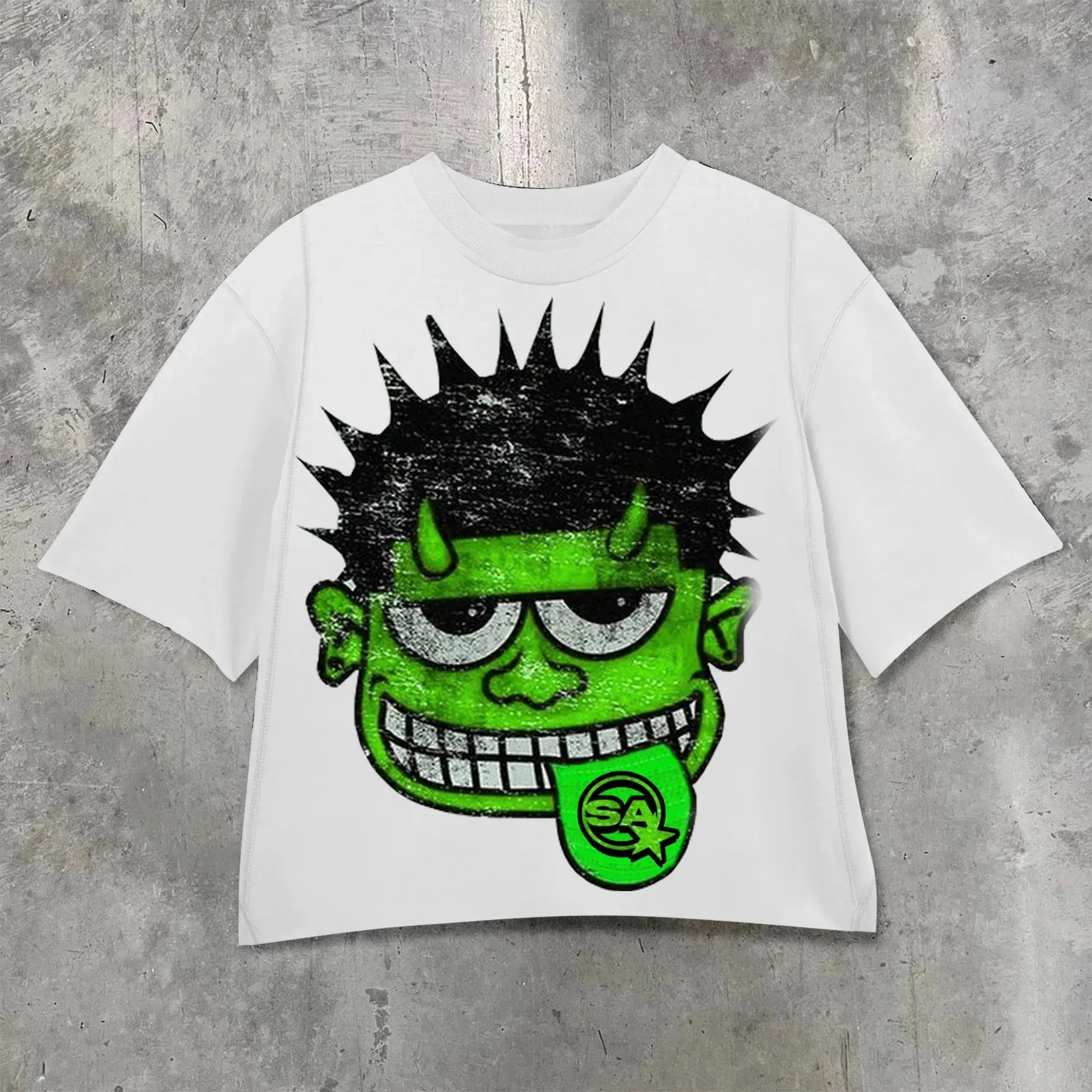 Y2K Vintage Clothing Retro Classic Graphic Printed Loose Short Sleeve Harajuku Gothic Casual Oversized Cotton T Shirt Men Women - Live Store 4U