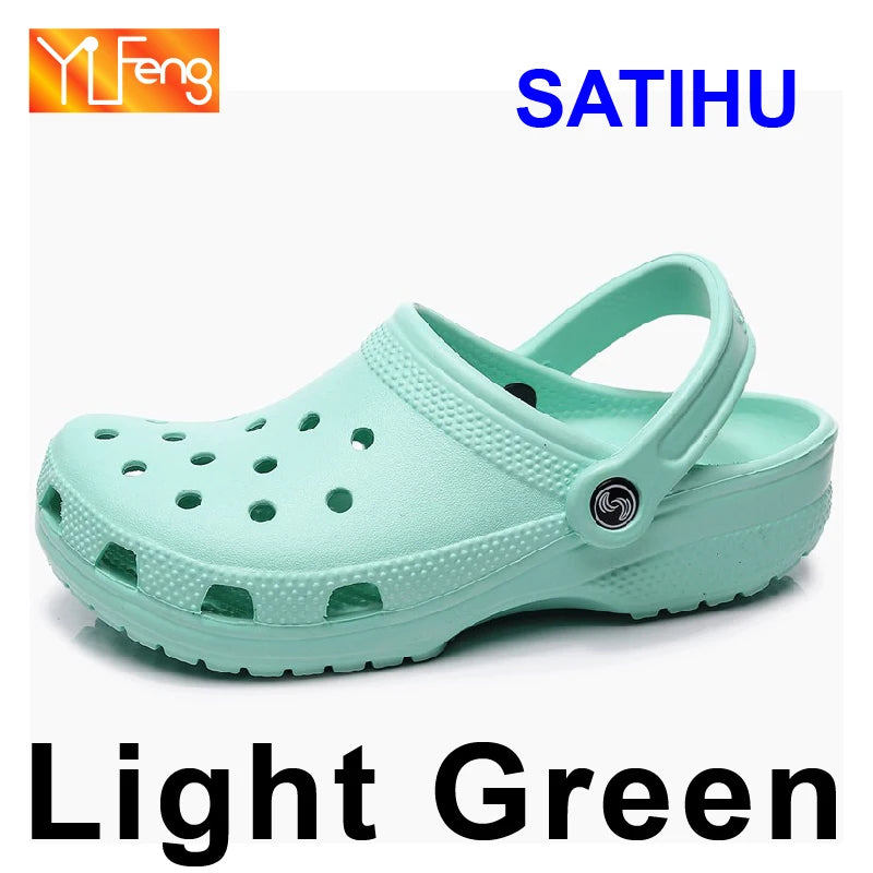 SATIHU Sandals Clog Lover Couples Parents And Children Family Summer Brook  Beach Walking Popular Fashion Slippers Light Shoes