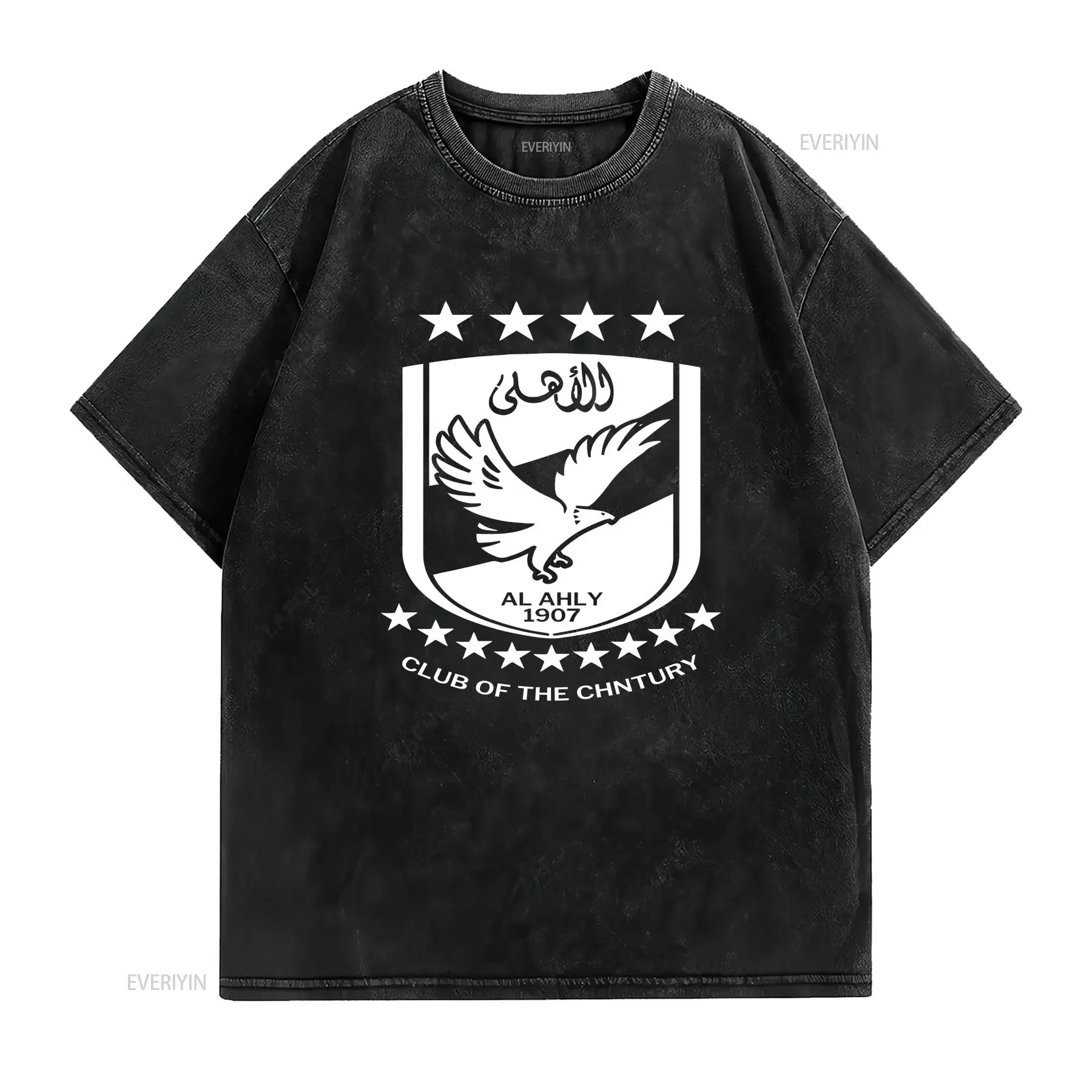 Al Ahly SC Shirt , Egyptian Al Ahly T-shirt Al Ahly Fans Tee All Sizes vintage vintage Washed fashion graphic Unisex Soft homme