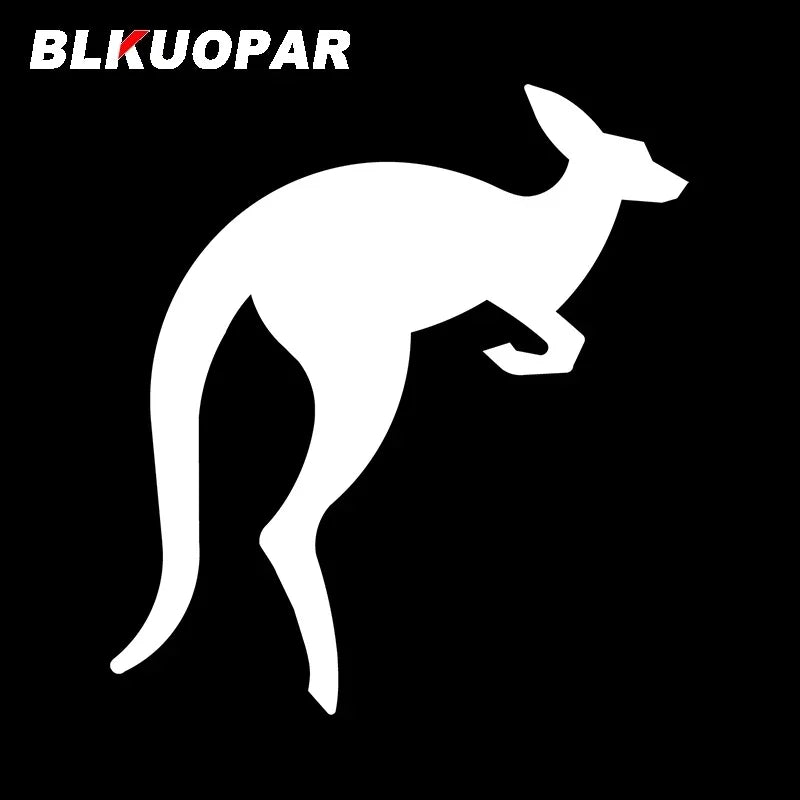 BLKUOPAR For Kangaroo Car Stickers Waterproof Fashionable Decals Personality Occlusion Scratch Motorcycle Surfboard Decor