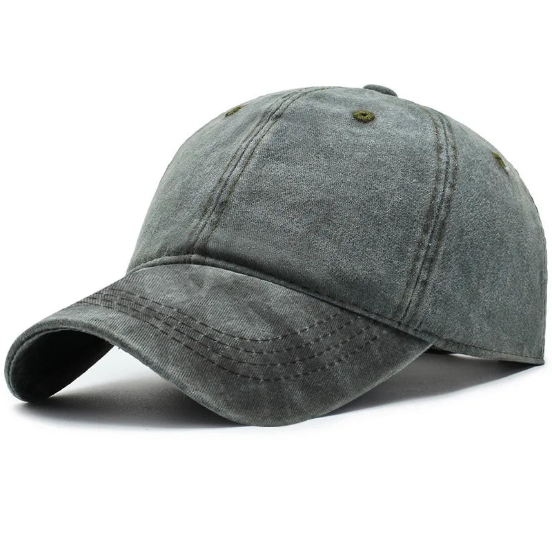 Bare Board Washed Baseball Cap Outdoor Naked Travel Sunshade Hat Women's Tide Hat