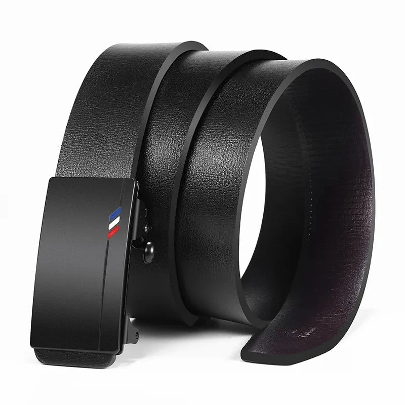 New Product Belt MEN'S High Quality Toothless Automatic Buckle Casual Men Belt MEN'S Business Fashion Belt - Live Store 4U