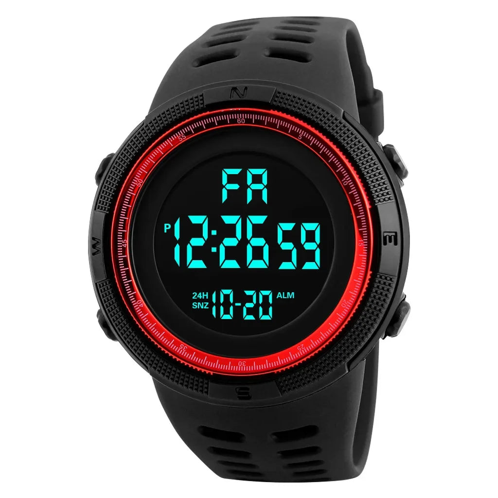 YIKAZE X01 Men's Digital Watches Multifunction Military Men Sports Wristwatch Sweatproof Luminous  Man Student Electronic Watch