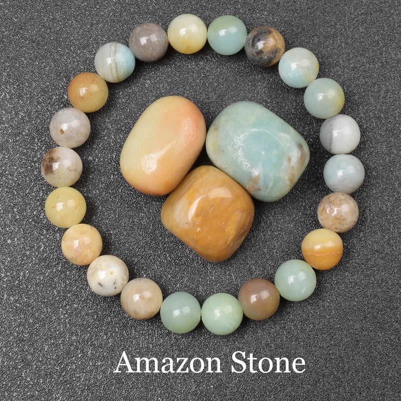 Natural Golden Obsidian Stone Beads Bracelet Men Women Golden Light Rainbow Obsidian Raw Stone Round Bead Natural Energy Jewelry - Live Store 4U