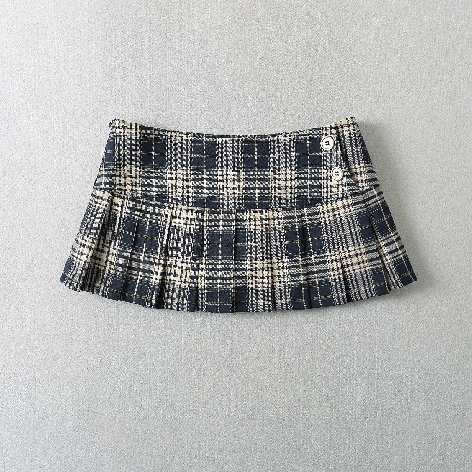 Summer Mini skirts for woman vintage korean fashion plaid skirts for women y2k skirts pleated red plaid skirts preppy style