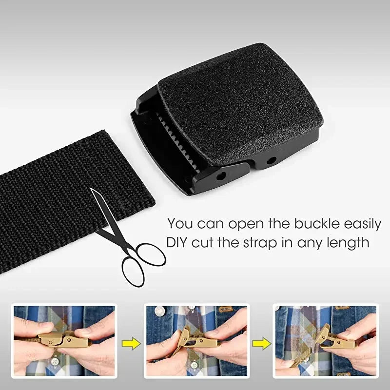 A Travel Cash Anti-Theft Belt For Men, Available In 3 Colors, With A Secret Money Pocket, 125cm - Live Store 4U
