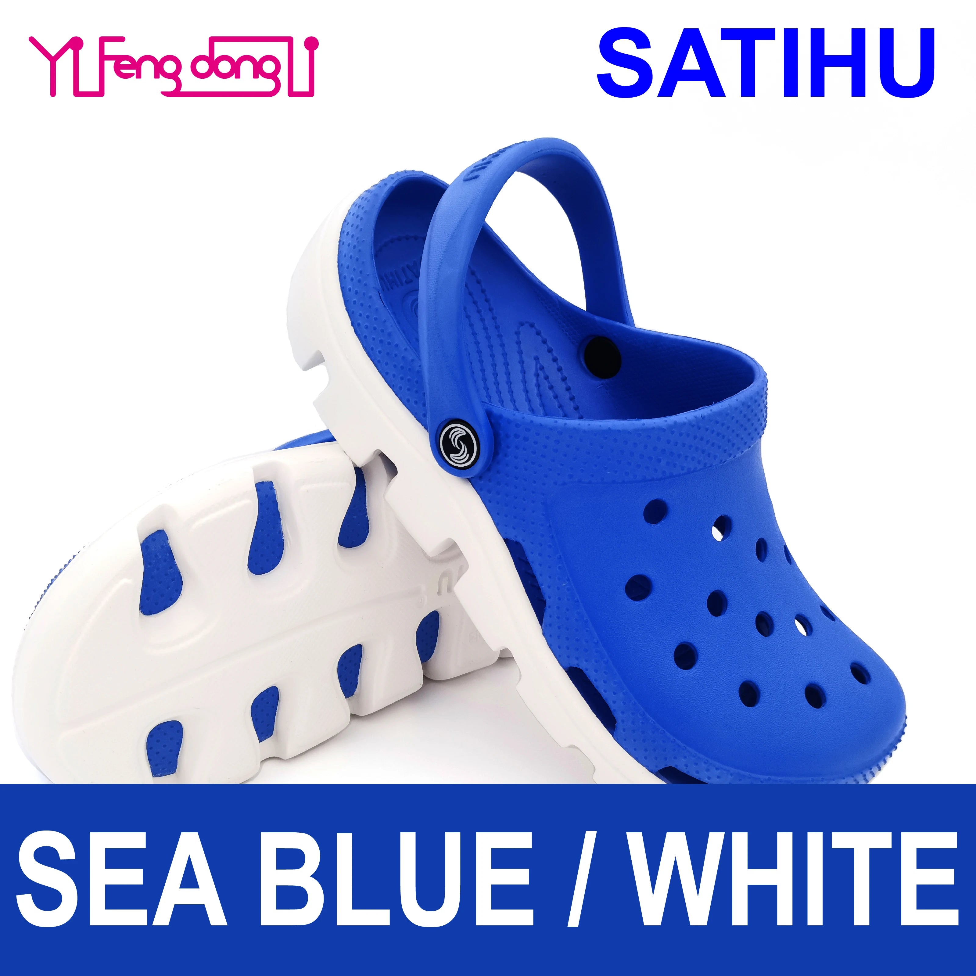 SATIHU Clogs Beach Sandals Casual Shoes Family Parent-child Male Female Lovers Friends Summer Stroll Antiskid Waterproof Fashion
