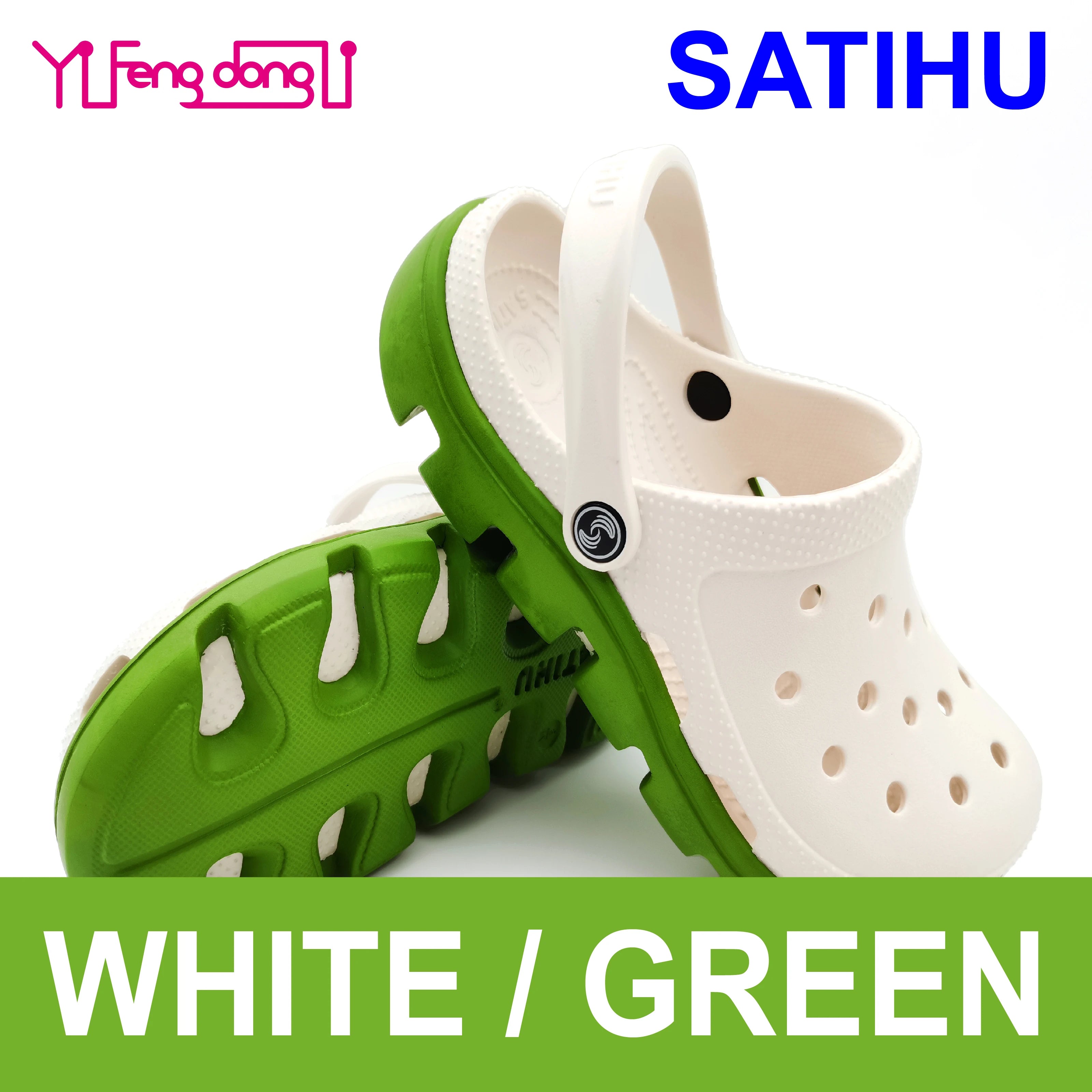 SATIHU Clogs Beach Sandals Casual Shoes Family Parent-child Male Female Lovers Friends Summer Stroll Antiskid Waterproof Fashion