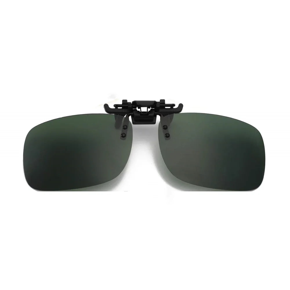 New Unisex Polarized Clip on Sunglasses Near-Sighted Driving Night Vis Lens Cycling Riding Sunglasses Clip Motorcycle Equipments
